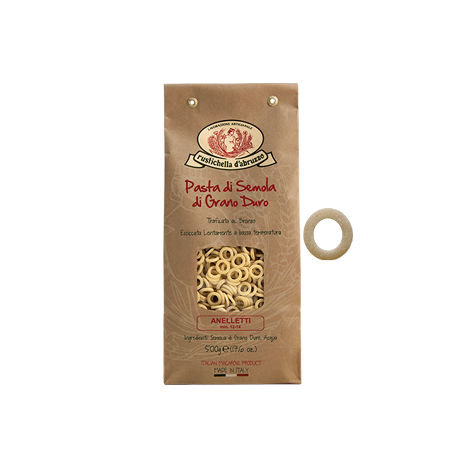 RUSTICHELLA - PASTA CLASSICA ANELLETTI 500G อาเนลเลทติ (พาสต้า) - FERRARI THAILAND
