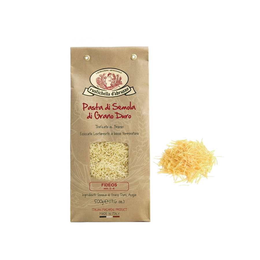 RUSTICHELLA - PASTA CLASSICA FIDEOS 500G ฟิเดออส (เส้นพาสต้า) - FERRARI THAILAND
