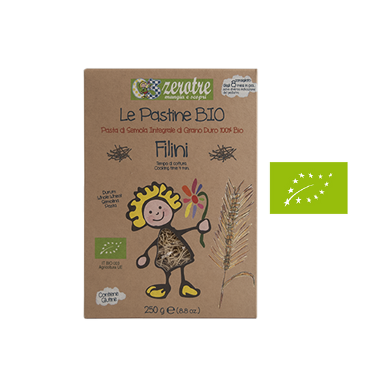 RUSTICHELLA - PASTA ORGANIC SEMOLA FILINI 250G ฟิลินี พาสต้า - FERRARI THAILAND