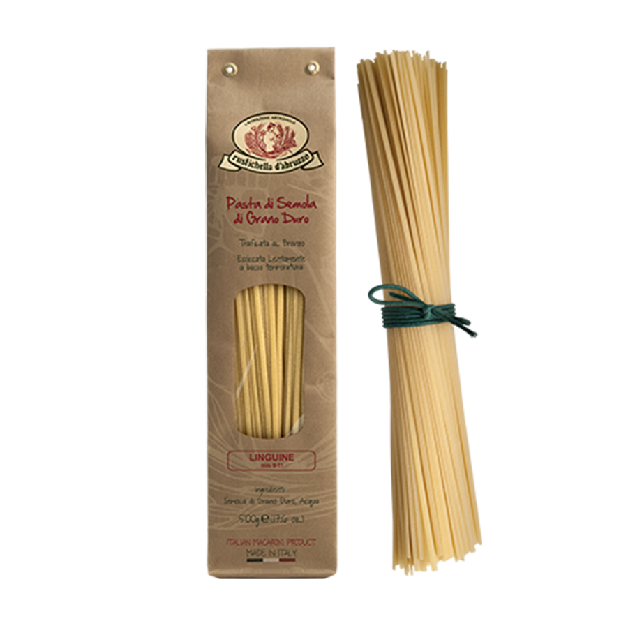 RUSTICHELLA - PASTA CLASSICA LINGUINE 500G ลินกวินี (เส้นสปาเก็ตตี้) - FERRARI THAILAND