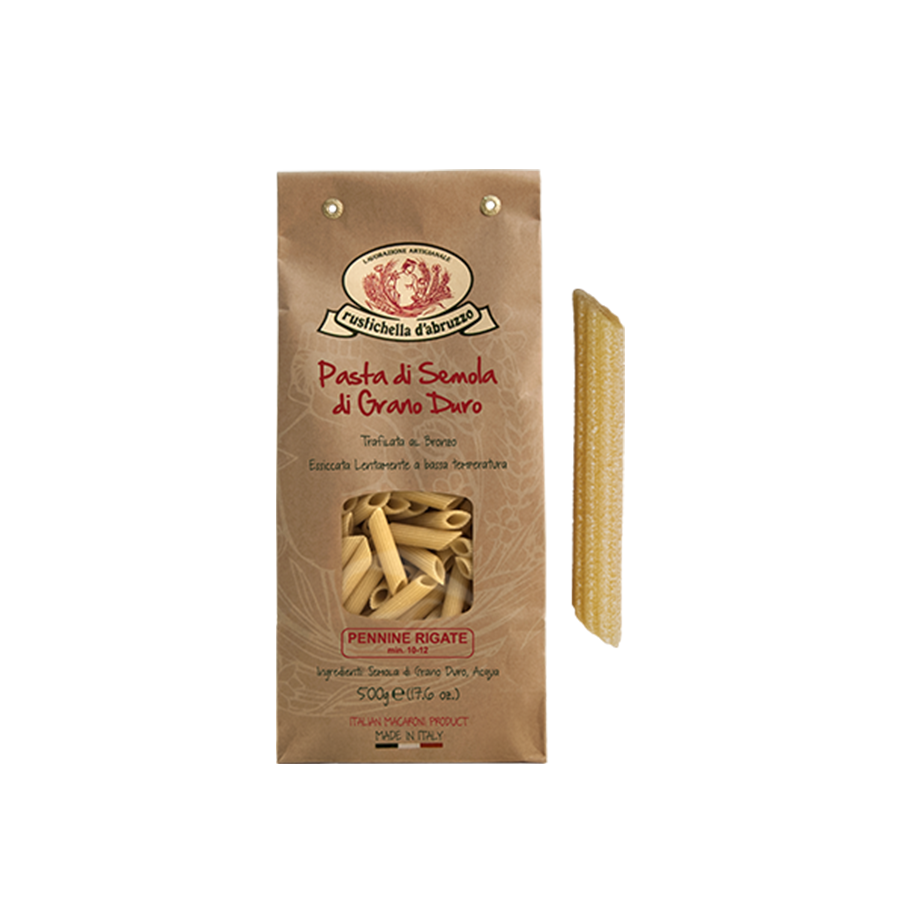RUSTICHELLA - PASTA CLASSICA PENNE RIGATE 500G เพนเน่ พาสต้า - FERRARI THAILAND