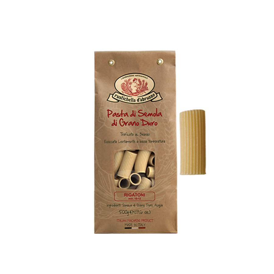 RUSTICHELLA - PASTA CLASSICA RIGATONI 500G  ริกาโตนี พาสต้า - FERRARI THAILAND