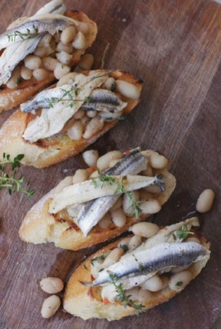 CARLINO - ANCHOVIES FILLETS MARINATED 1KG เนื้อปลาแอนโชวี่หมักปรุงรสในน้ำมันดอกทานตะวัน