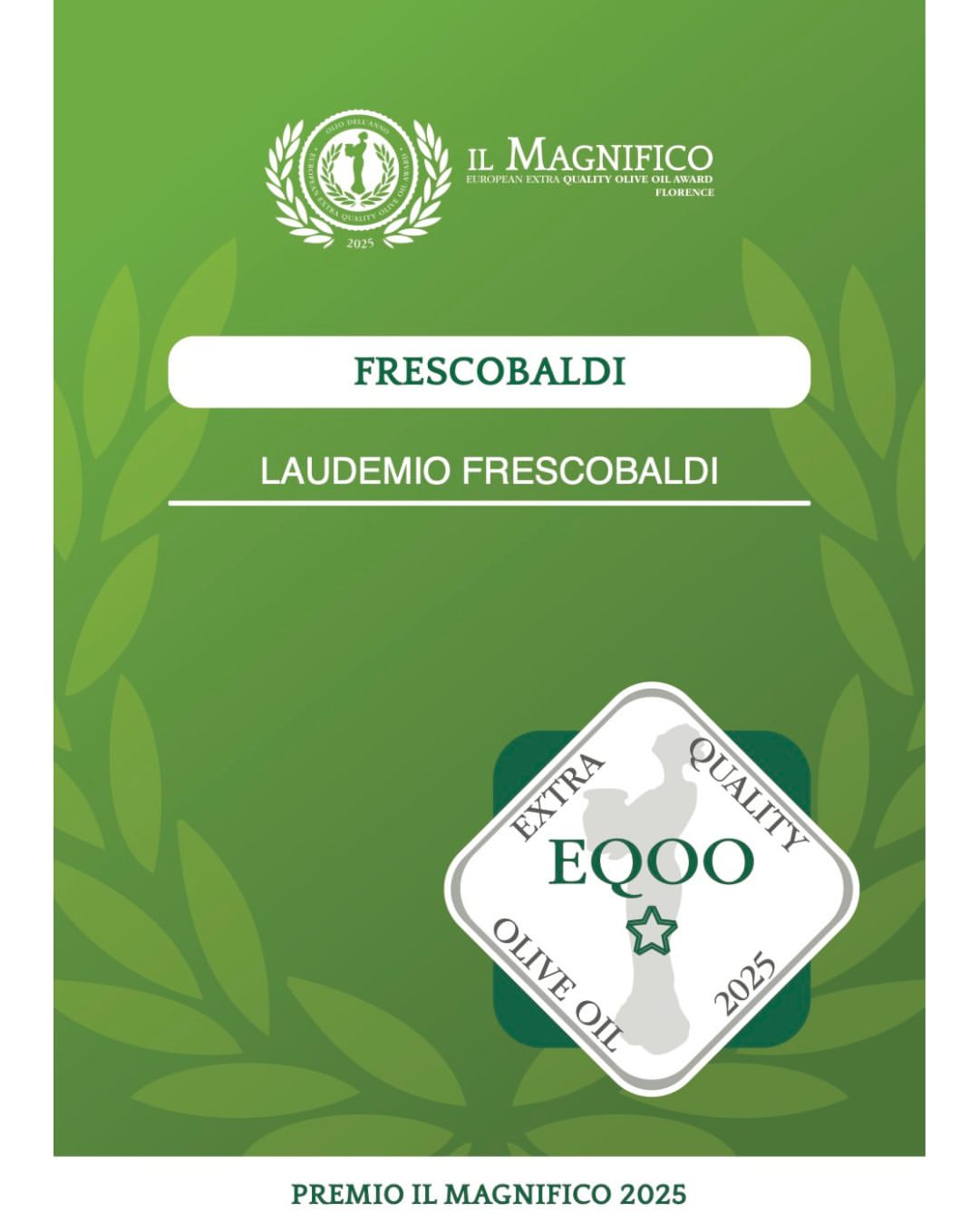 LAUDEMIO - EXTRA-VIRGIN OLIVE OIL 500ML (TUSCANY)