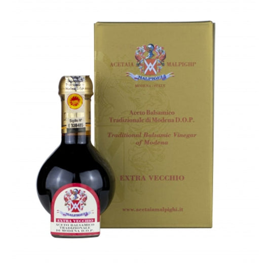 MALPIGHI - BALSAMIC VINEGAR TRADIZIONALE EXTRAVECCHIO (25 YEARS) 100ML  บัลซามิค (น้ำส้มสายชูหมักจากน้ำองุ่น)