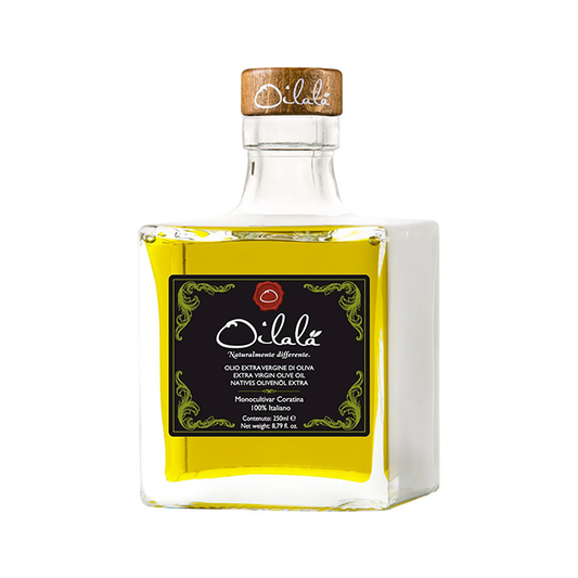 OILALA - EXTRA-VIRGIN OLIVE OIL – MONOVARIETY CORATINA – MAJESTIC – 250ML