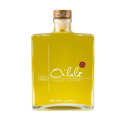 OILALA - EXTRA-VIRGIN OLIVE OIL – MONOVARIETY CORATINA – LIQUID LUXURY – 500ML