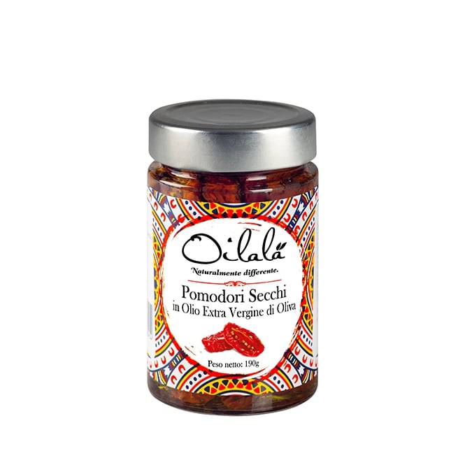 OILALA - SUN DRIED TOMATOES IN EXTRA VIRGIN OLIVE OIL 190G