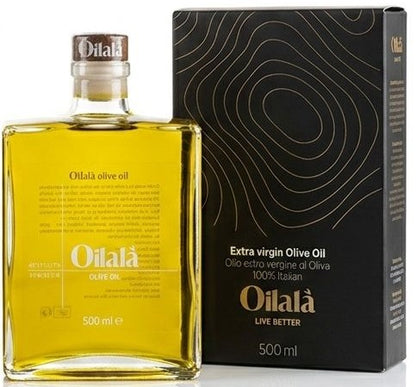 OILALA - EXTRA-VIRGIN OLIVE OIL – MONOVARIETY CORATINA – LIQUID LUXURY – 500ML