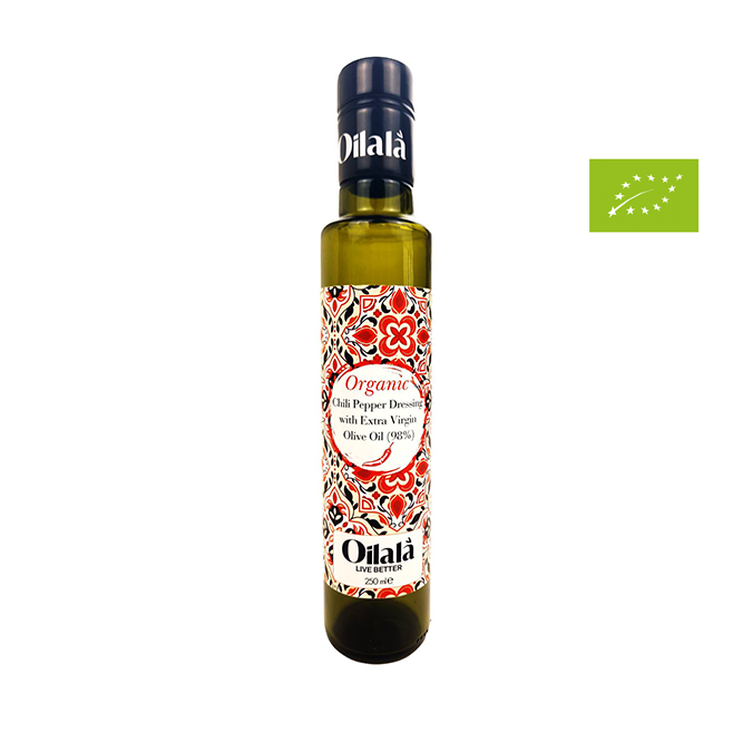 OILALA - EXTRA-VIRGIN OLIVE OIL CHILI 250ML