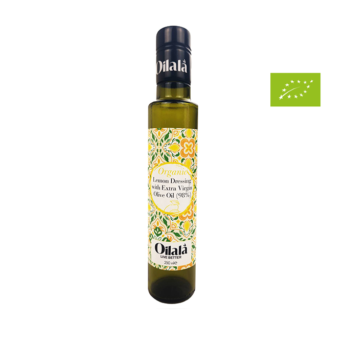 OILALA - EXTRA-VIRGIN OLIVE OIL LEMON 250ML