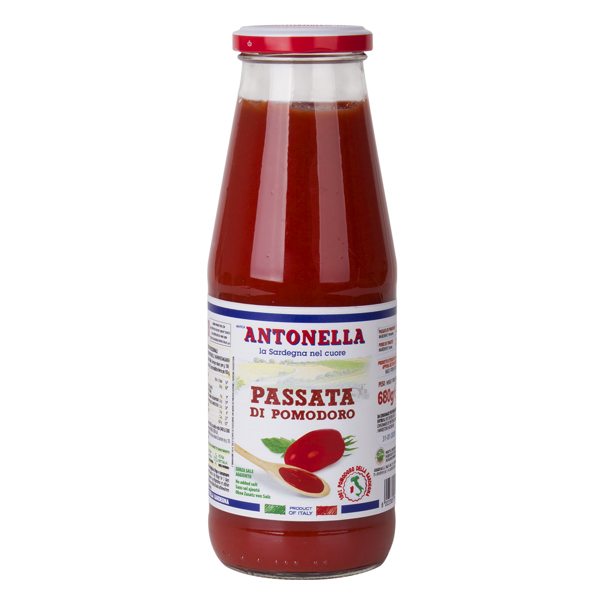 ANTONELLA - TOMATO PUREE PASSATA 680G - FERRARI THAILAND