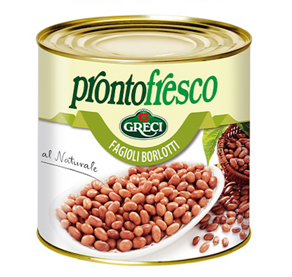 GRECI - BEANS BORLOTTI 2.6KG