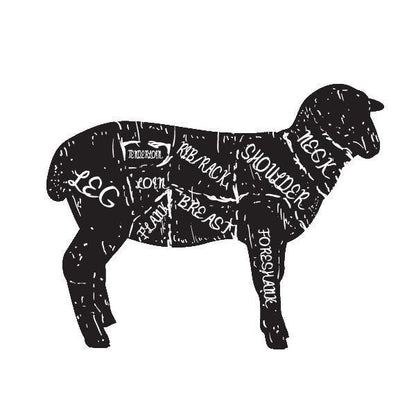 LAMB NZ - COASTAL SHOULDER SQUARE CUT (1.75KG - 2.25KG)  PRICE PER KG - FERRARI THAILAND