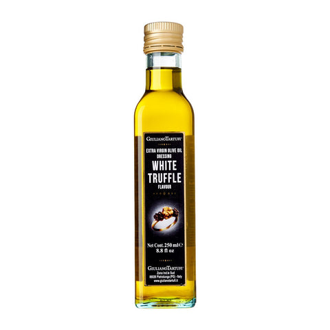 G. TARTUFI - WHITE TRUFFLE OIL 250ML น้ำมันมะกอกธรรมชาติ กลิ่นเห็ดทรัฟเฟิลขาว