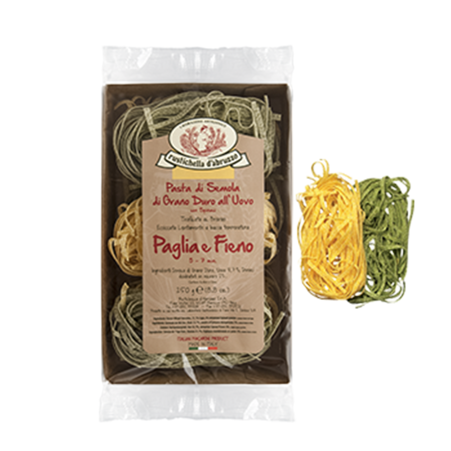 RUSTICHELLA - PASTA EGG PAGLIA FIENO 250G - FERRARI THAILAND