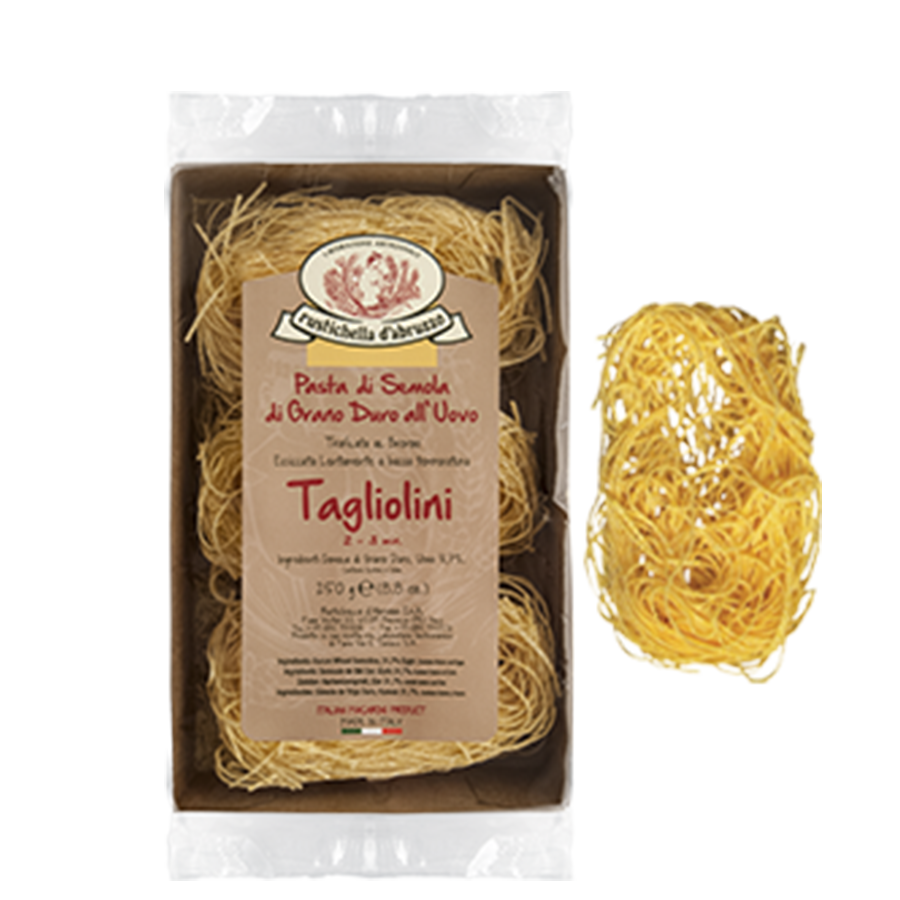 RUSTICHELLA - PASTA EGG TAGLIOLINI 250G ตาลิโอลีนี (เส้นพาสต้า) - FERRARI THAILAND