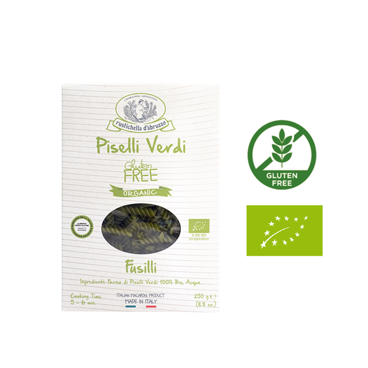 RUSTICHELLA - PASTA ORGANIC PEA FUSILLI 250G (GLUTEN FREE) - FERRARI THAILAND