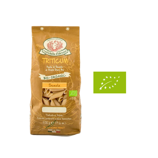 RUSTICHELLA - PASTA ORGANIC SEMOLINA PENNE RIGATE 500G (SENATORE CAPPELLI) - FERRARI THAILAND