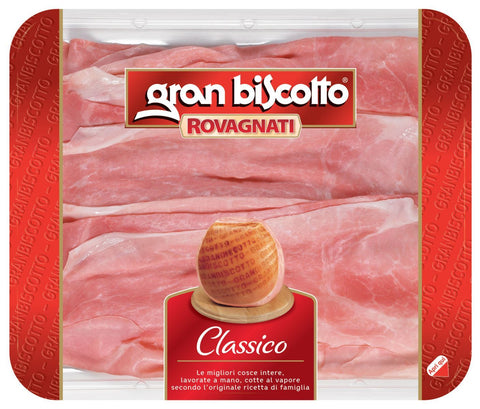 ROVAGNATI - PRESLICED HAM COOKED GRAN BISCOTTO CLASSICO 100G - FERRARI THAILAND
